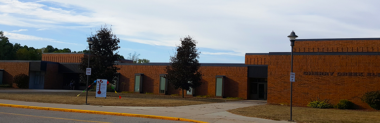 Entrance to Cherry Creek Elementary